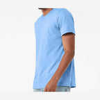 BELLA + CANVAS Unisex Jersey Tee - Carolina Blue - On Model Side