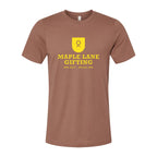 BELLA + CANVAS Unisex Jersey Tee - Chestnut - Front