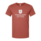 BELLA + CANVAS Unisex Jersey Tee - Clay - Front