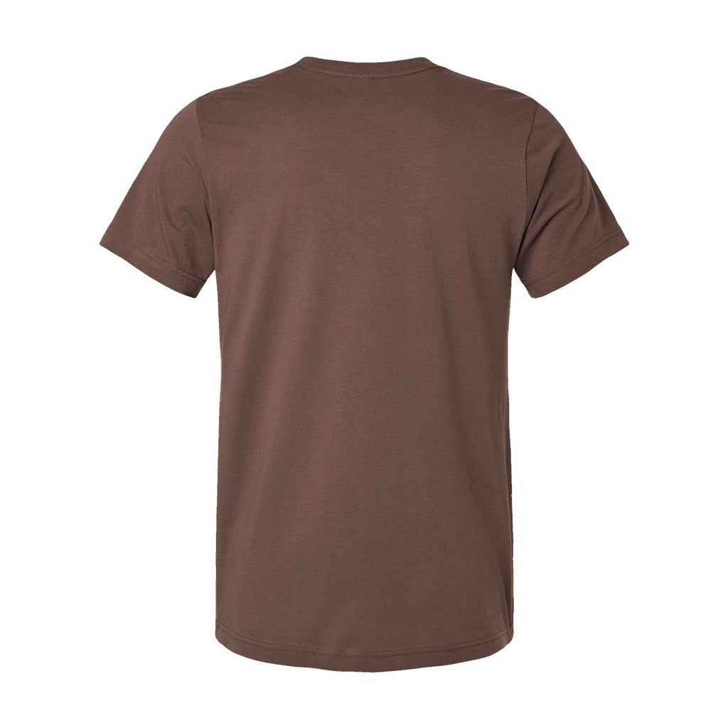 BELLA + CANVAS Unisex Jersey Tee - Cocoa - Back