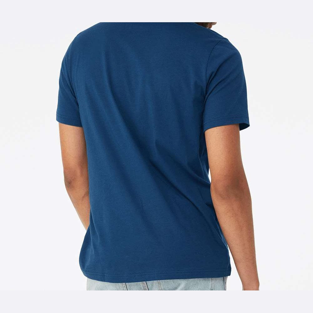 BELLA + CANVAS Unisex Jersey Tee - Cool Blue - On Model Back