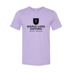 BELLA + CANVAS Unisex Jersey Tee - Dark Lavender - Front