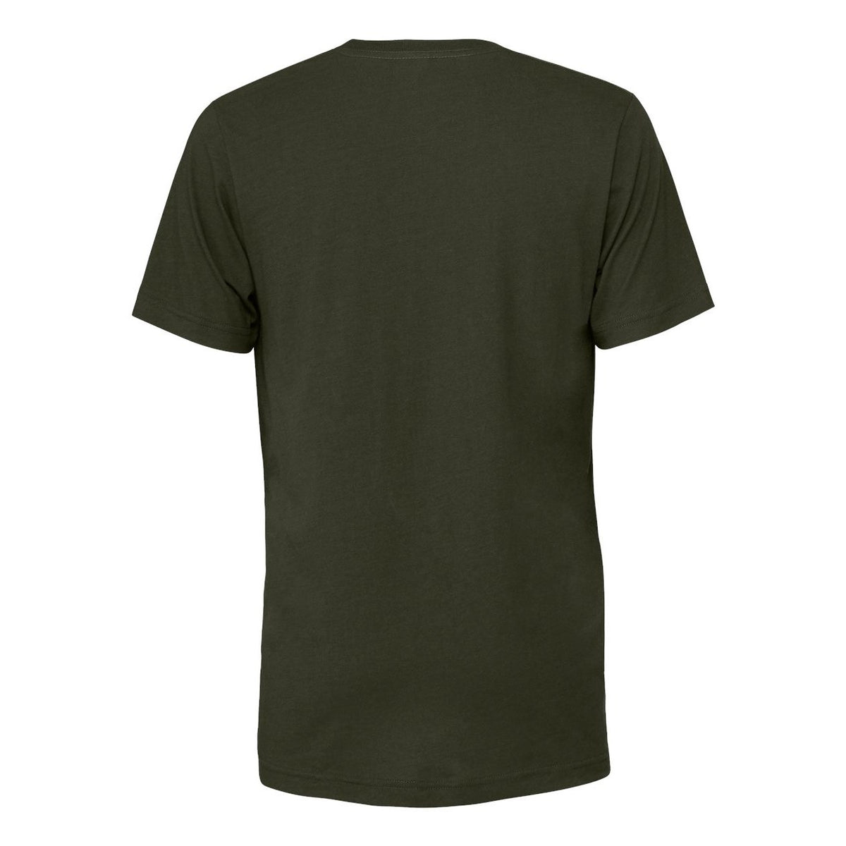 BELLA + CANVAS Unisex Jersey Tee - Dark Olive - Back
