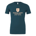 BELLA + CANVAS Unisex Jersey Tee - Deep Teal - Front
