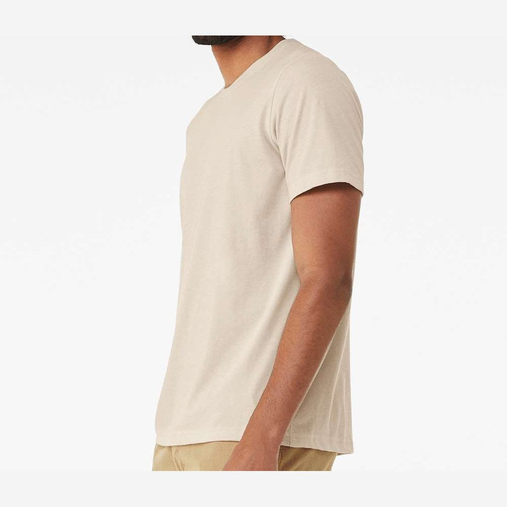 BELLA + CANVAS Unisex Jersey Tee - Dust - On Model Side