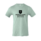 BELLA + CANVAS Unisex Jersey Tee - Dusty Blue - Front