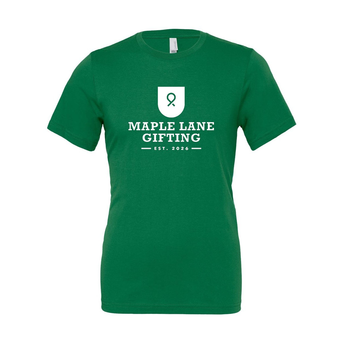 BELLA + CANVAS Unisex Jersey Tee - Evergreen - Front