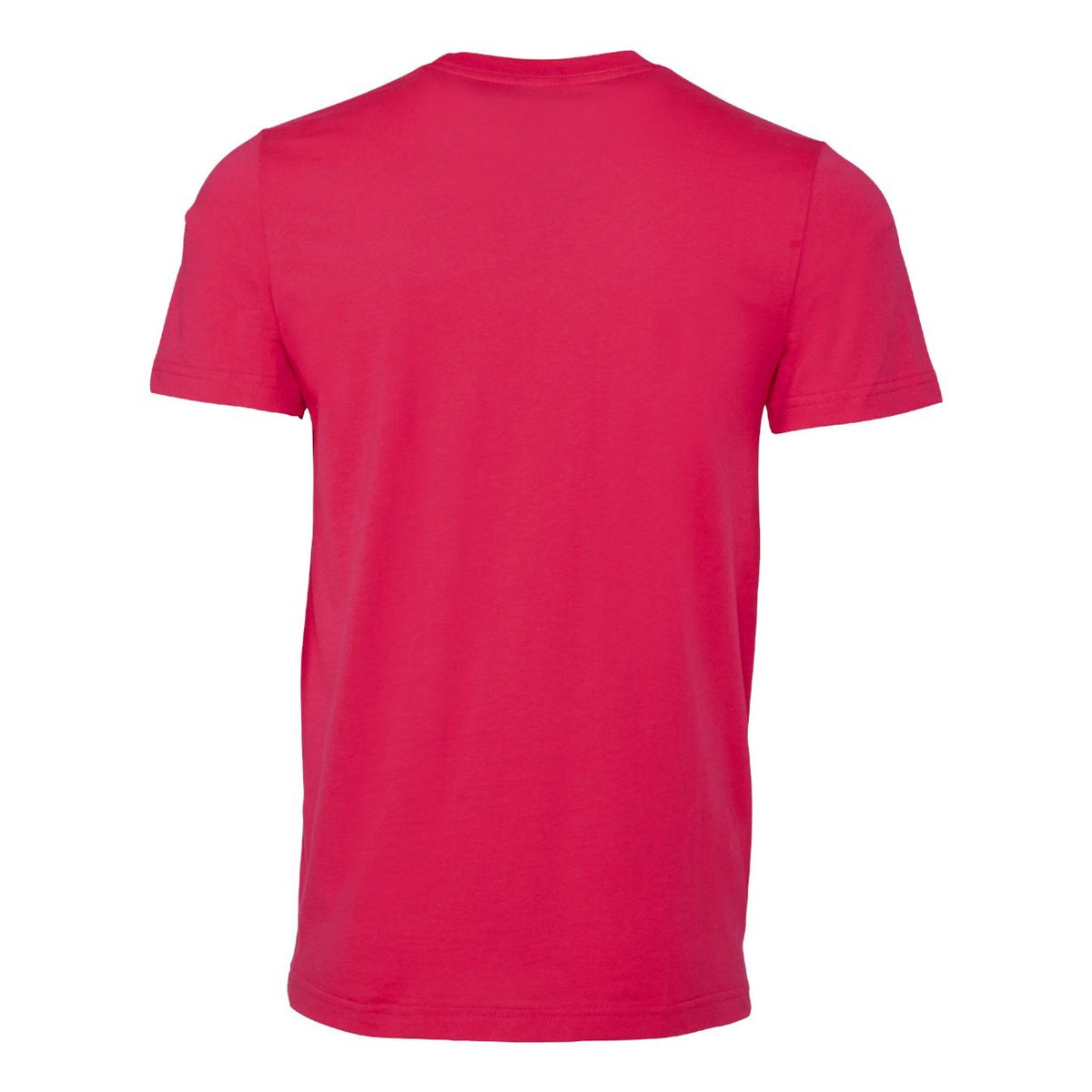 BELLA + CANVAS Unisex Jersey Tee - Fuchsia - Back