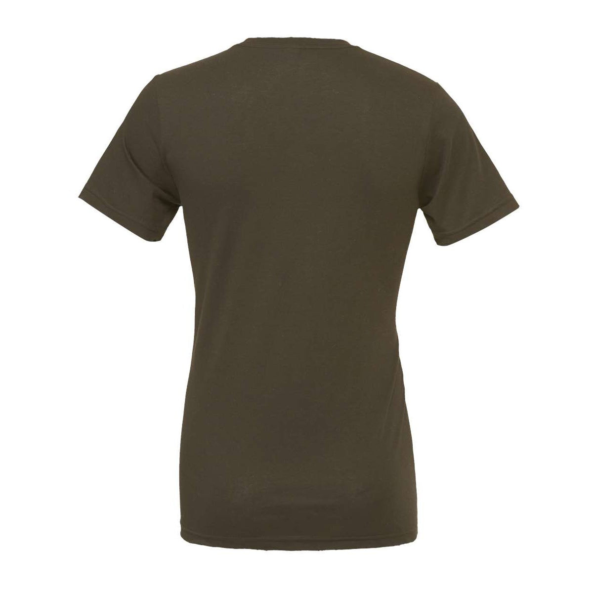 BELLA + CANVAS Unisex Jersey Tee Full Color - Army - Back