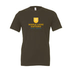 BELLA + CANVAS Unisex Jersey Tee Full Color - Army - Front