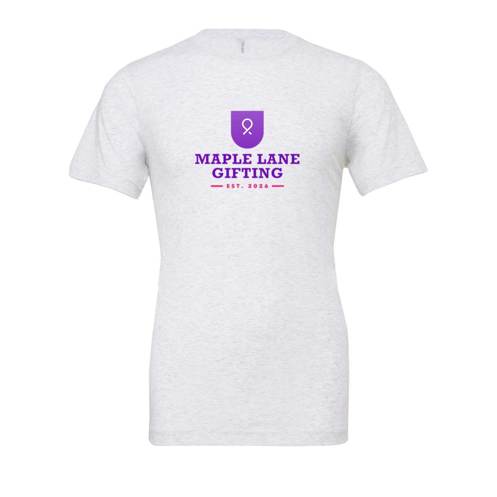 BELLA + CANVAS Unisex Jersey Tee Full Color - Ash - Front