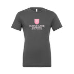 BELLA + CANVAS Unisex Jersey Tee Full Color - Asphalt - Front
