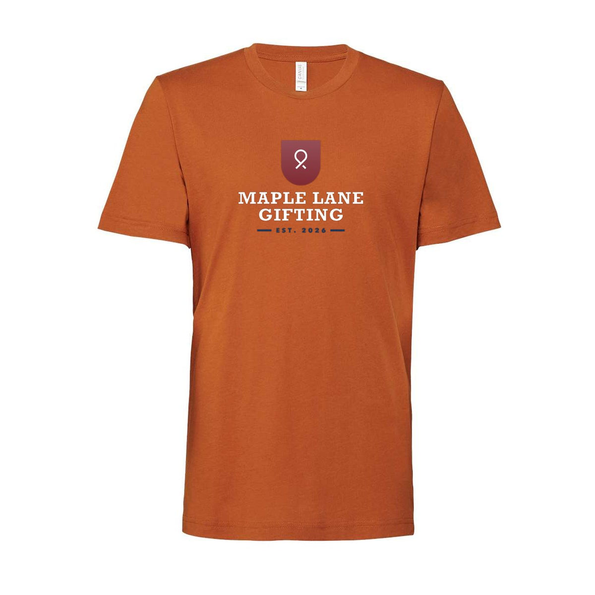 BELLA + CANVAS Unisex Jersey Tee Full Color - Autumn - Front