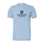BELLA + CANVAS Unisex Jersey Tee Full Color - Baby Blue - Front