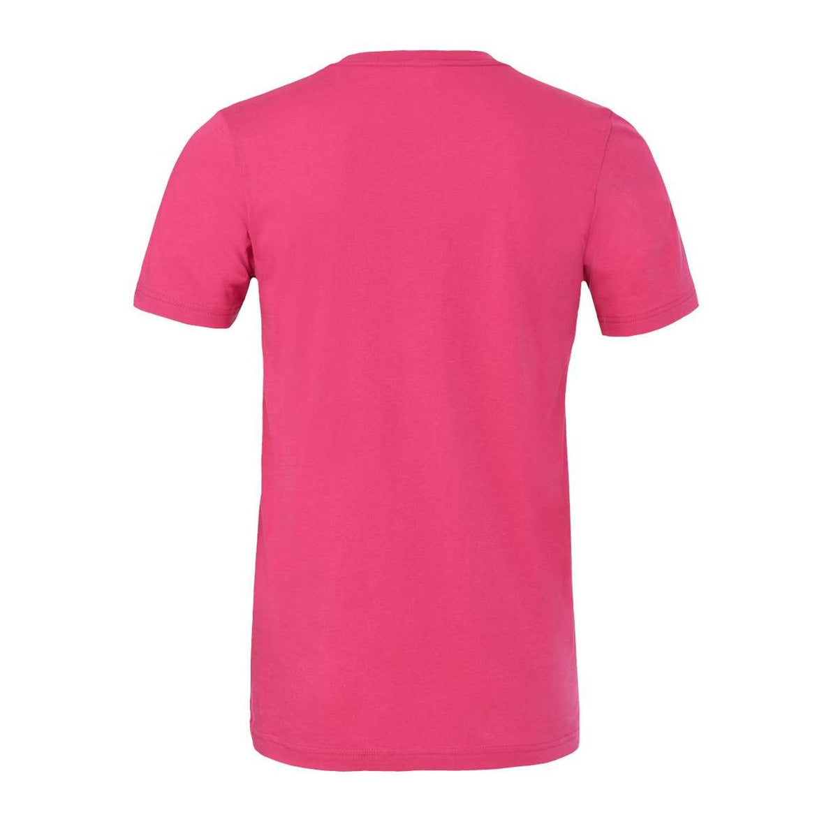 BELLA + CANVAS Unisex Jersey Tee Full Color - Berry - Back