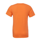 BELLA + CANVAS Unisex Jersey Tee Full Color - Burnt Orange - Back