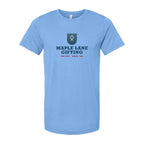 BELLA + CANVAS Unisex Jersey Tee Full Color - Carolina Blue - Front