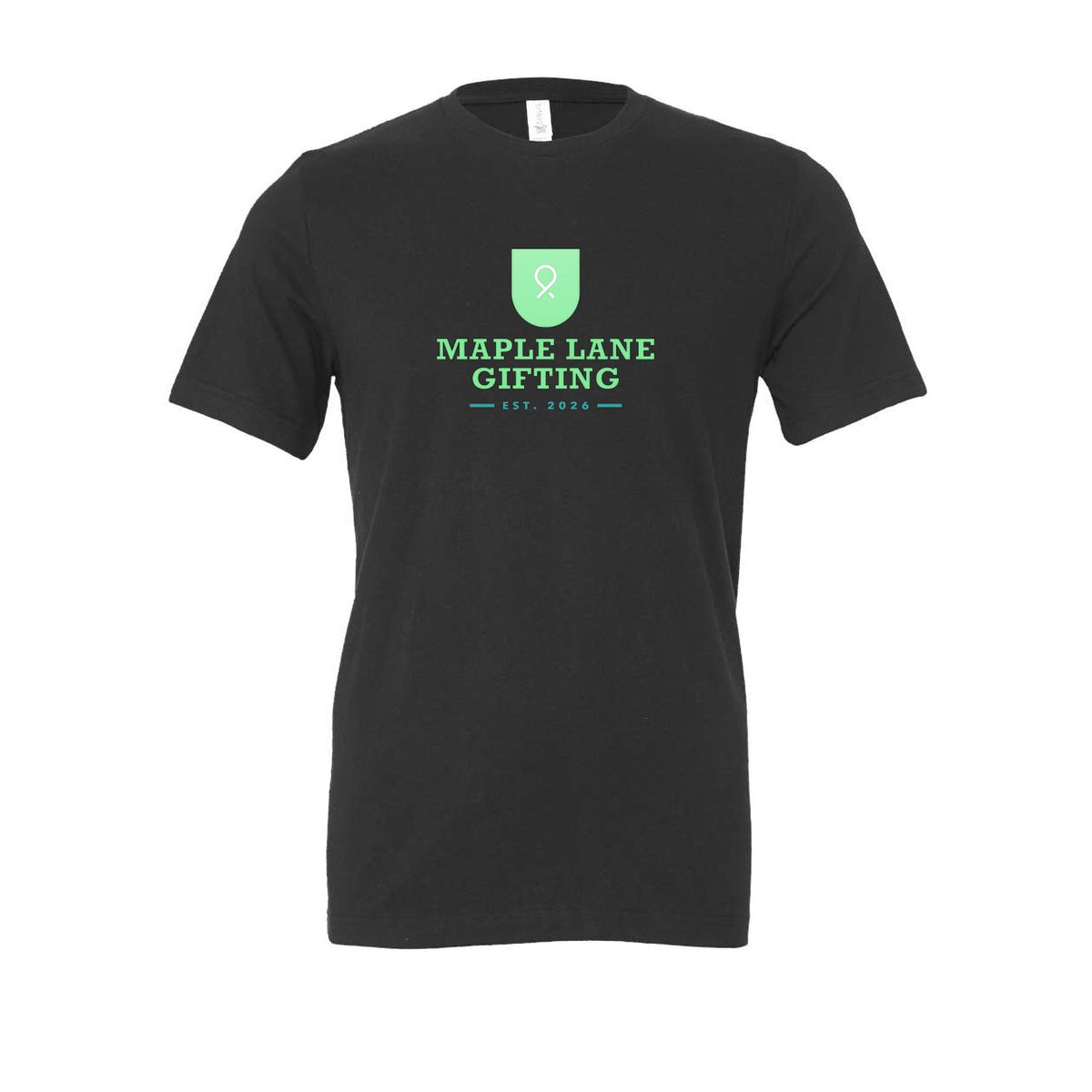 BELLA + CANVAS Unisex Jersey Tee Full Color - Dark Grey - Front