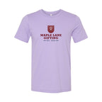 BELLA + CANVAS Unisex Jersey Tee Full Color - Dark Lavender - Front