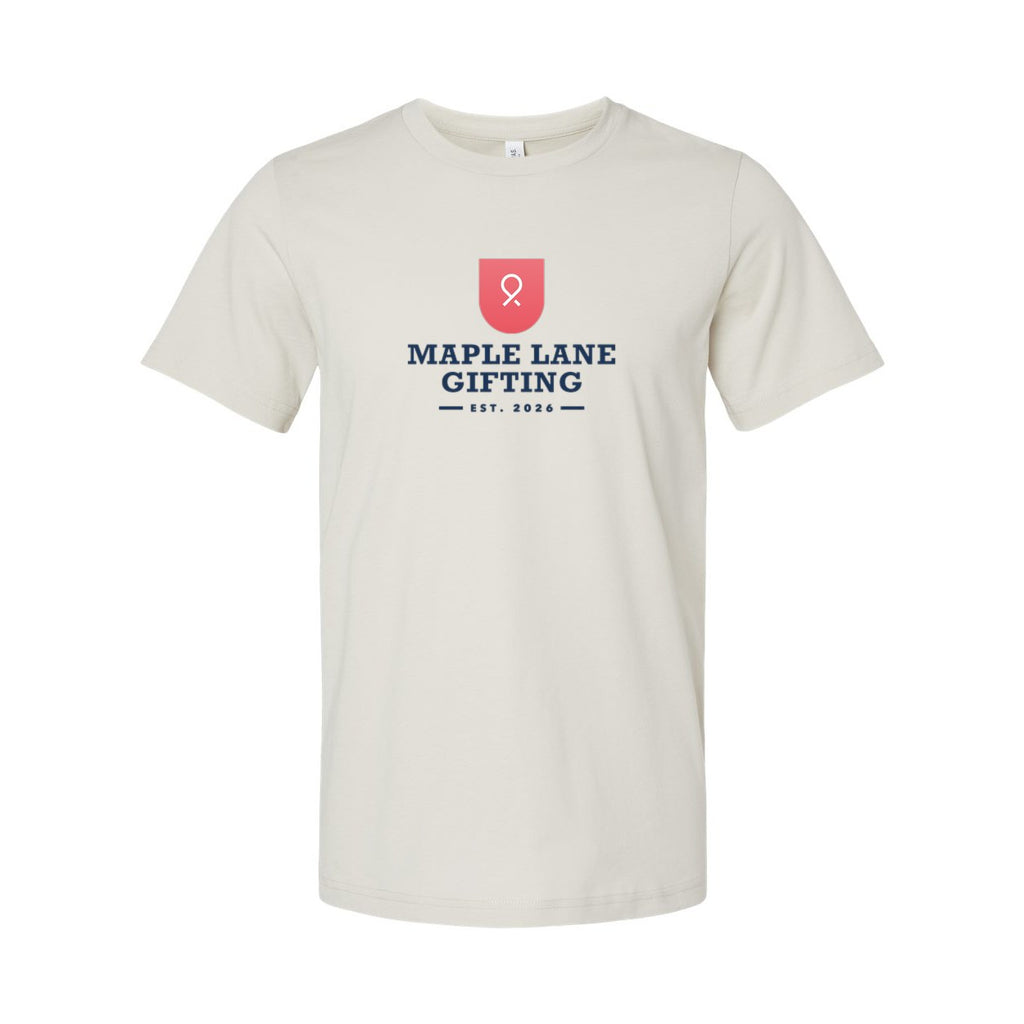 BELLA + CANVAS Unisex Jersey Tee Full Color - Dust - Front