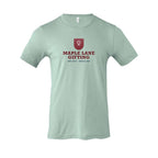 BELLA + CANVAS Unisex Jersey Tee Full Color - Dusty Blue - Front