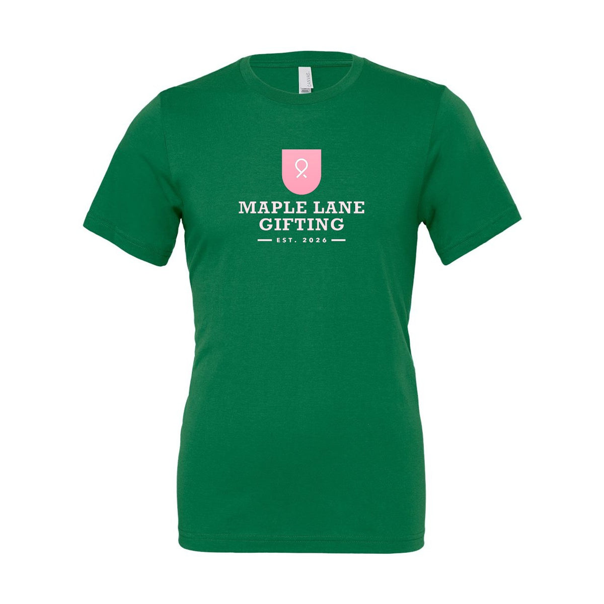 BELLA + CANVAS Unisex Jersey Tee Full Color - Evergreen - Front