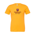 BELLA + CANVAS Unisex Jersey Tee Full Color - Gold - Front