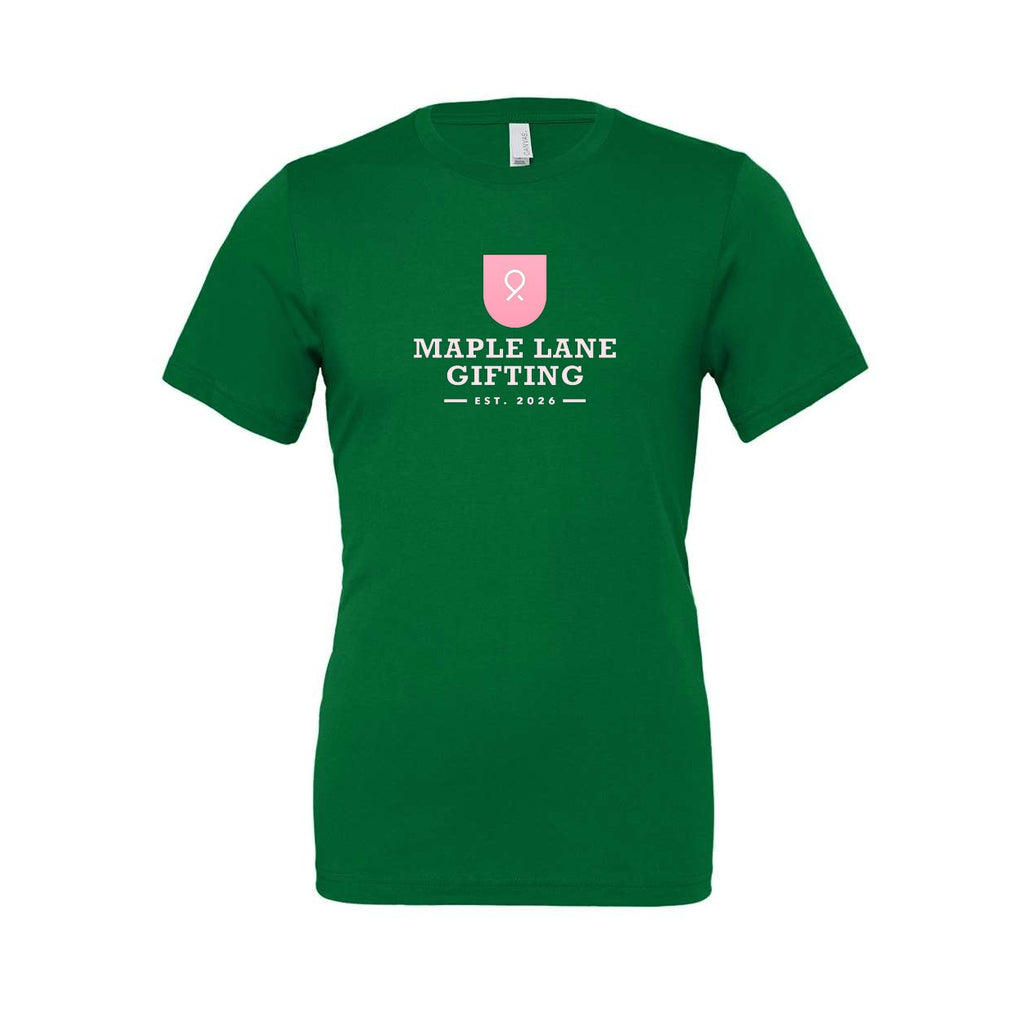 BELLA + CANVAS Unisex Jersey Tee Full Color - Kelly - Front