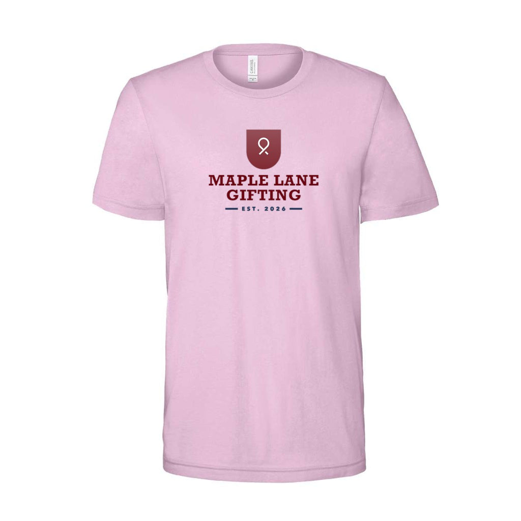 BELLA + CANVAS Unisex Jersey Tee Full Color - Lilac - Front