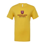 BELLA + CANVAS Unisex Jersey Tee Full Color - Maize Yellow - Front