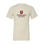 BELLA + CANVAS Unisex Jersey Tee Full Color - Natural - Front