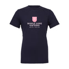 BELLA + CANVAS Unisex Jersey Tee Full Color - Navy - Front