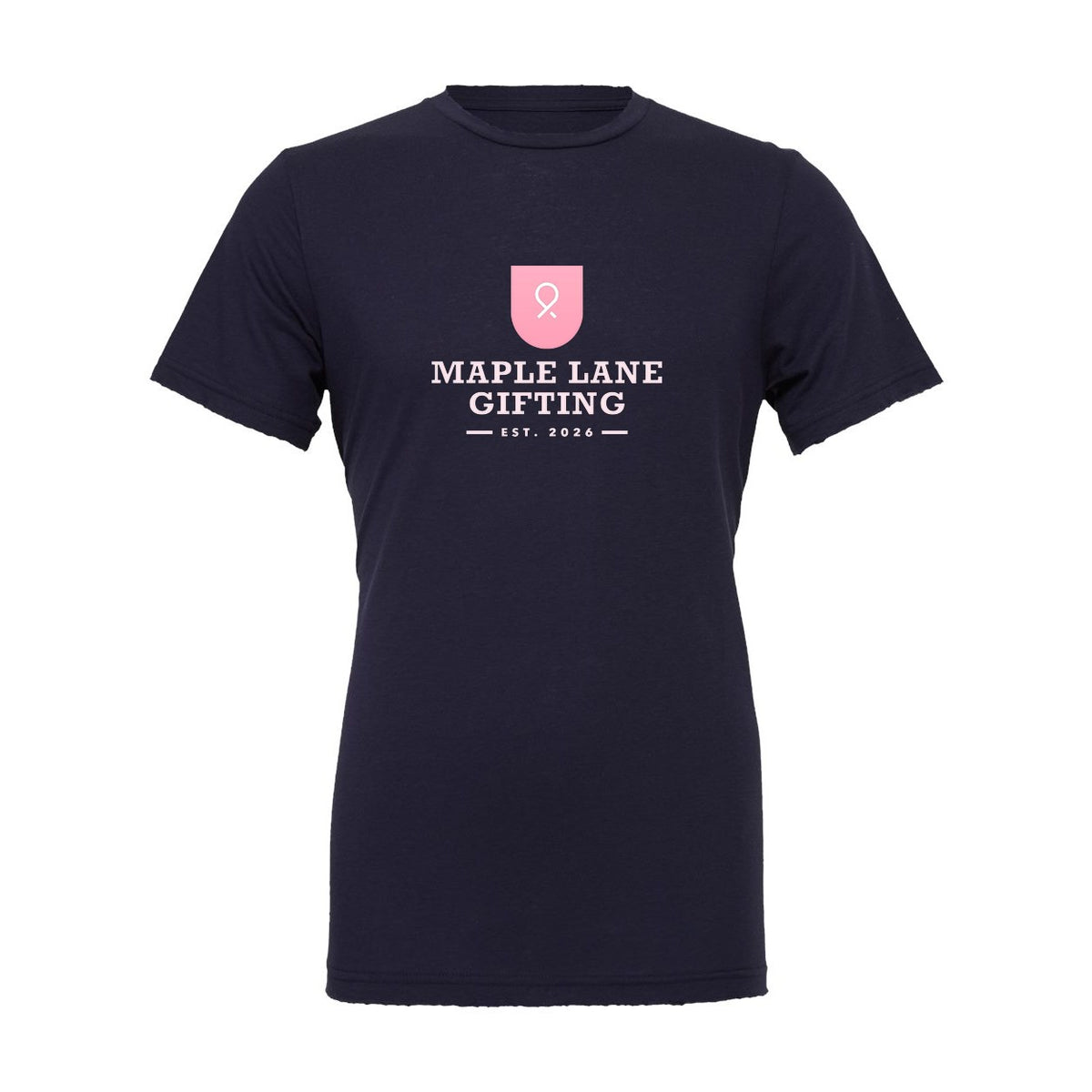 BELLA + CANVAS Unisex Jersey Tee Full Color - Navy - Front