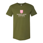 BELLA + CANVAS Unisex Jersey Tee Full Color - Olive - Front