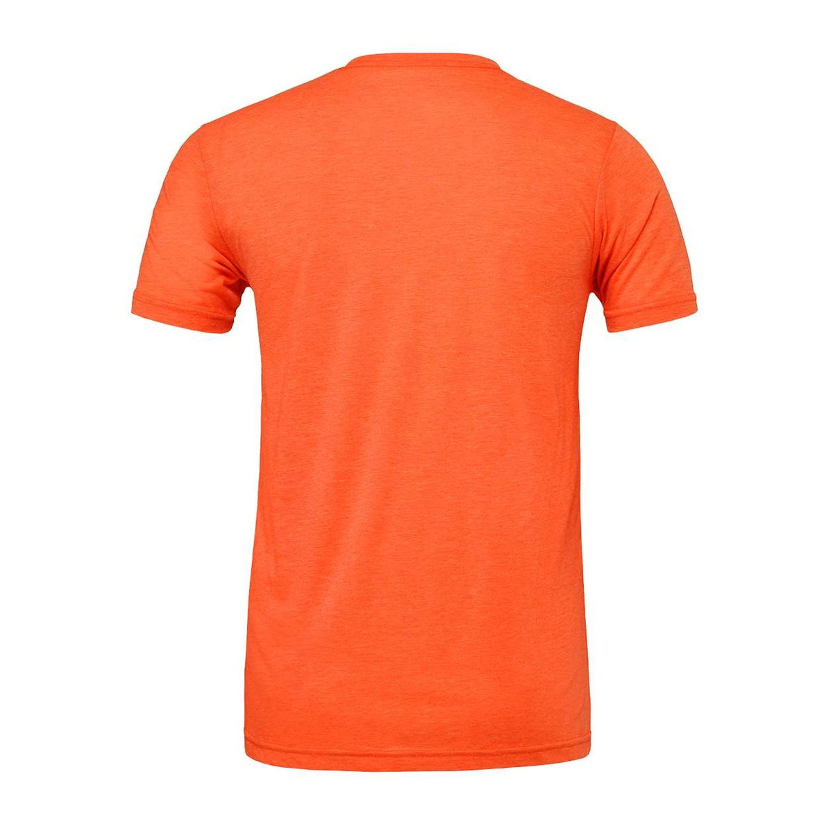 BELLA + CANVAS Unisex Jersey Tee Full Color - Orange - Back