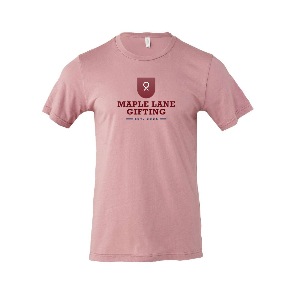 BELLA + CANVAS Unisex Jersey Tee Full Color - Orchid - Front