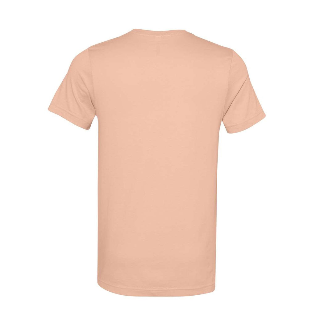 BELLA + CANVAS Unisex Jersey Tee Full Color - Peach - Back