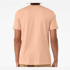 BELLA + CANVAS Unisex Jersey Tee Full Color - Peach - On Model Back