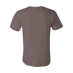 BELLA + CANVAS Unisex Jersey Tee Full Color - Pebble Brown - Back