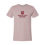 BELLA + CANVAS Unisex Jersey Tee Full Color - Pink Gravel - Front