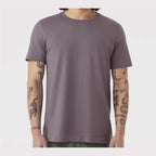 BELLA + CANVAS Unisex Jersey Tee Full Color - Purple Storm - On Model Front