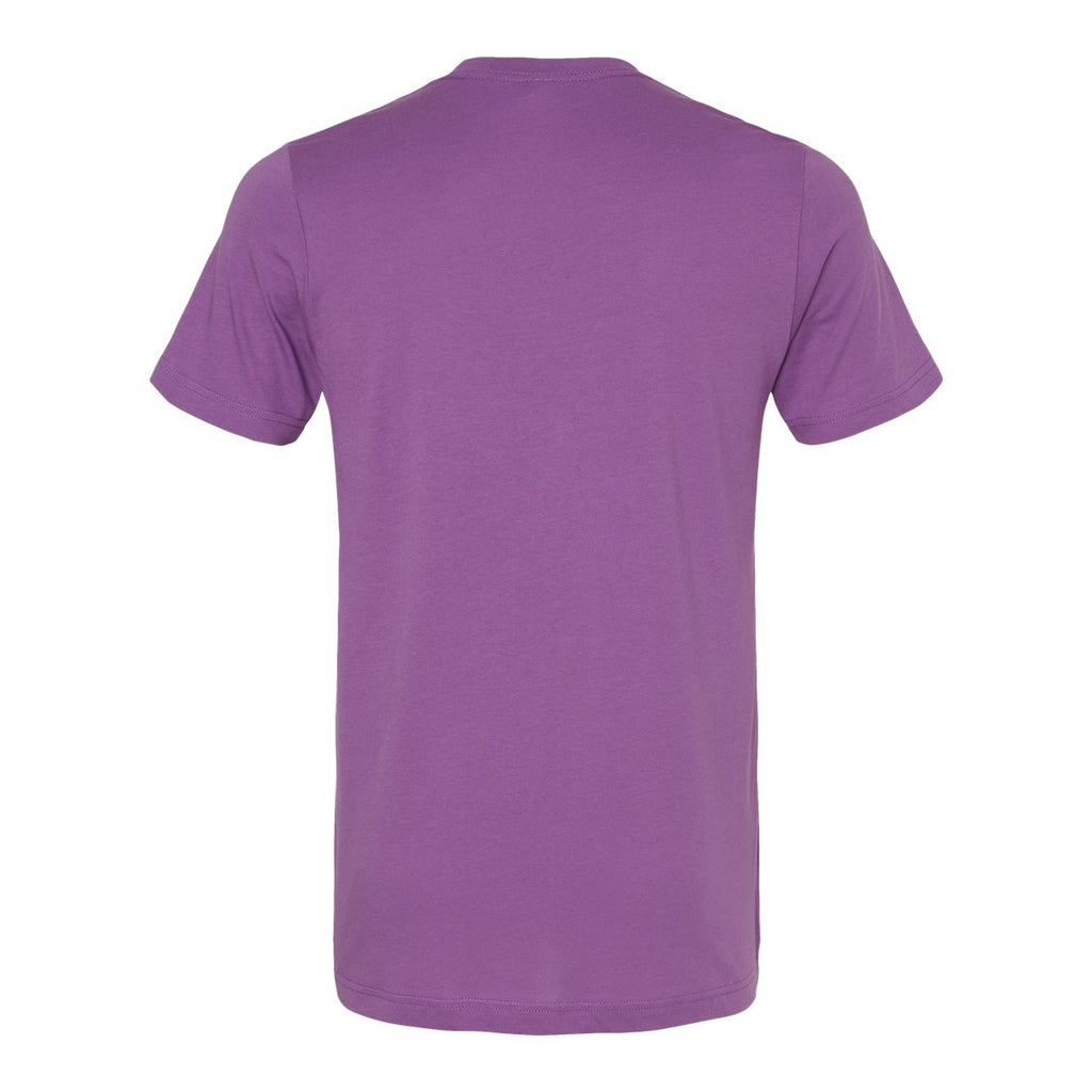 BELLA + CANVAS Unisex Jersey Tee Full Color - Royal Purple - Back