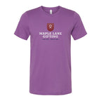 BELLA + CANVAS Unisex Jersey Tee Full Color - Royal Purple - Front