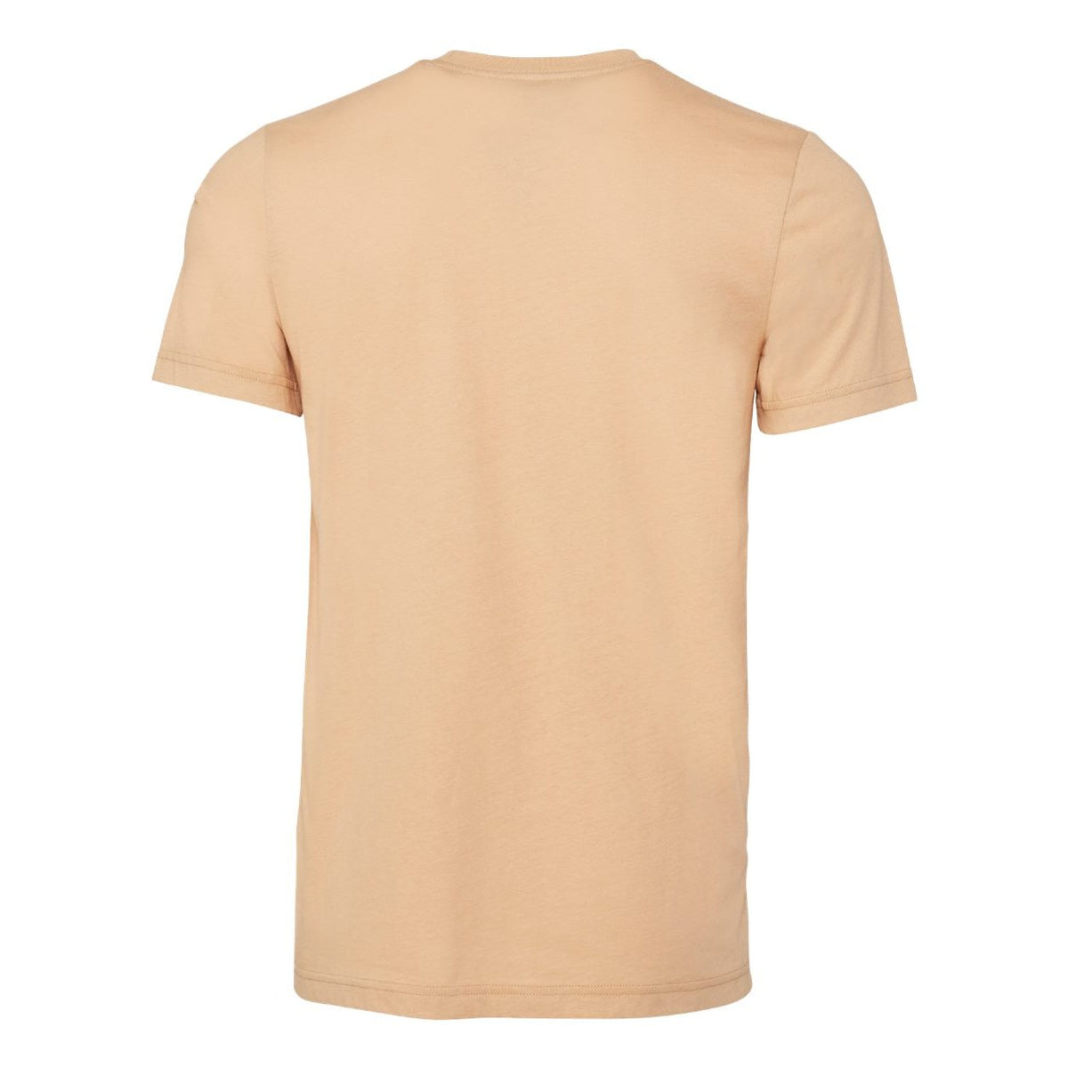 BELLA + CANVAS Unisex Jersey Tee Full Color - Sand Dune - Back