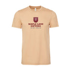 BELLA + CANVAS Unisex Jersey Tee Full Color - Sand Dune - Front