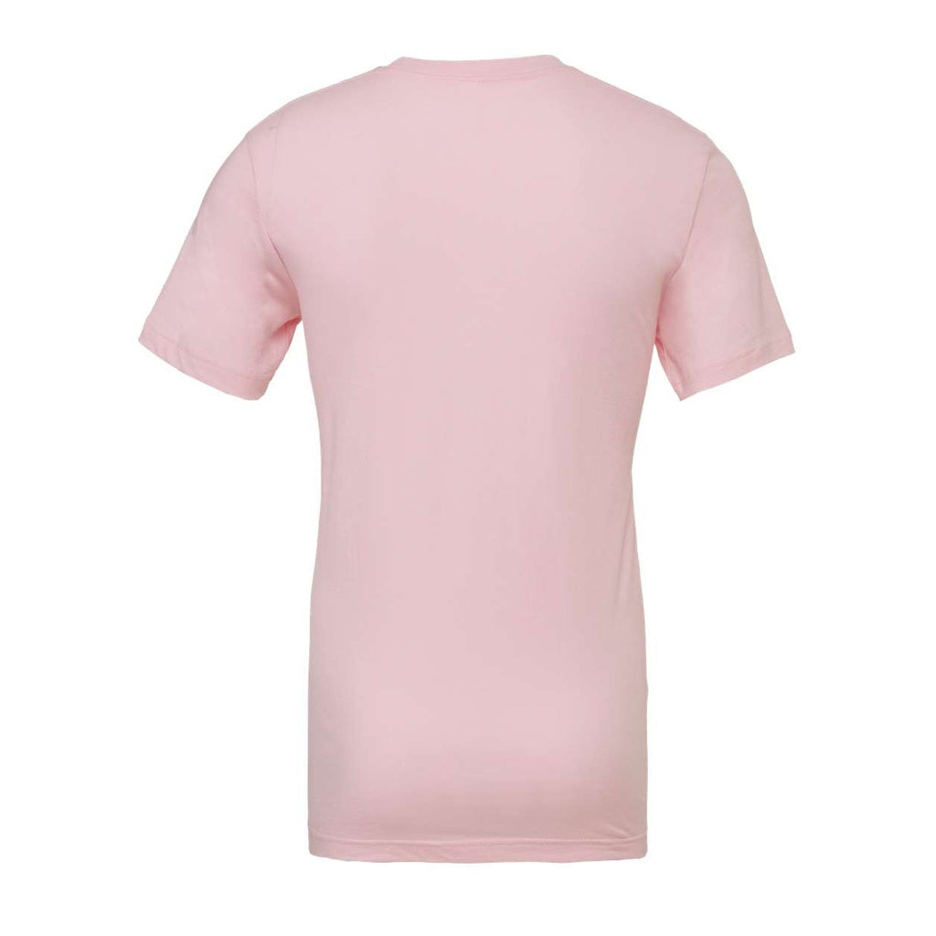 BELLA + CANVAS Unisex Jersey Tee Full Color - Soft Pink - Back