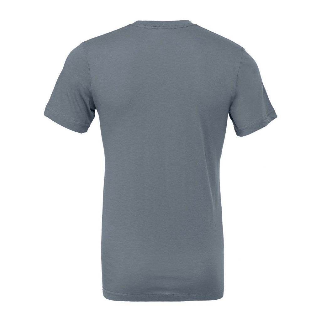 BELLA + CANVAS Unisex Jersey Tee Full Color - Steel Blue - Back