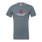 BELLA + CANVAS Unisex Jersey Tee Full Color - Steel Blue - Front