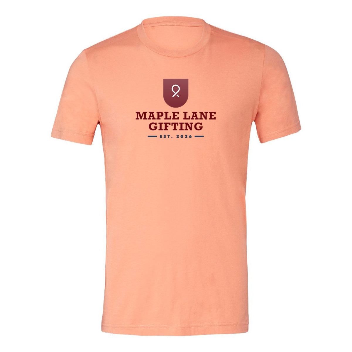 BELLA + CANVAS Unisex Jersey Tee Full Color - Sunset - Front