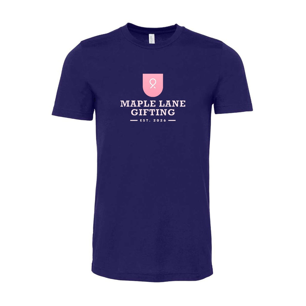 BELLA + CANVAS Unisex Jersey Tee Full Color - Team Navy - Front